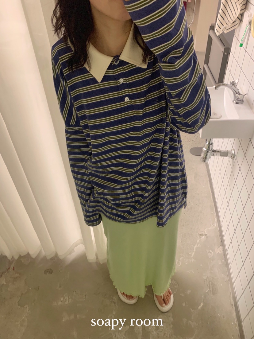 SOAPYROOM韓國直郵㊣東大門實拍女裝新品休閑人氣熱賣長袖T恤SOAPYROOM長袖T恤