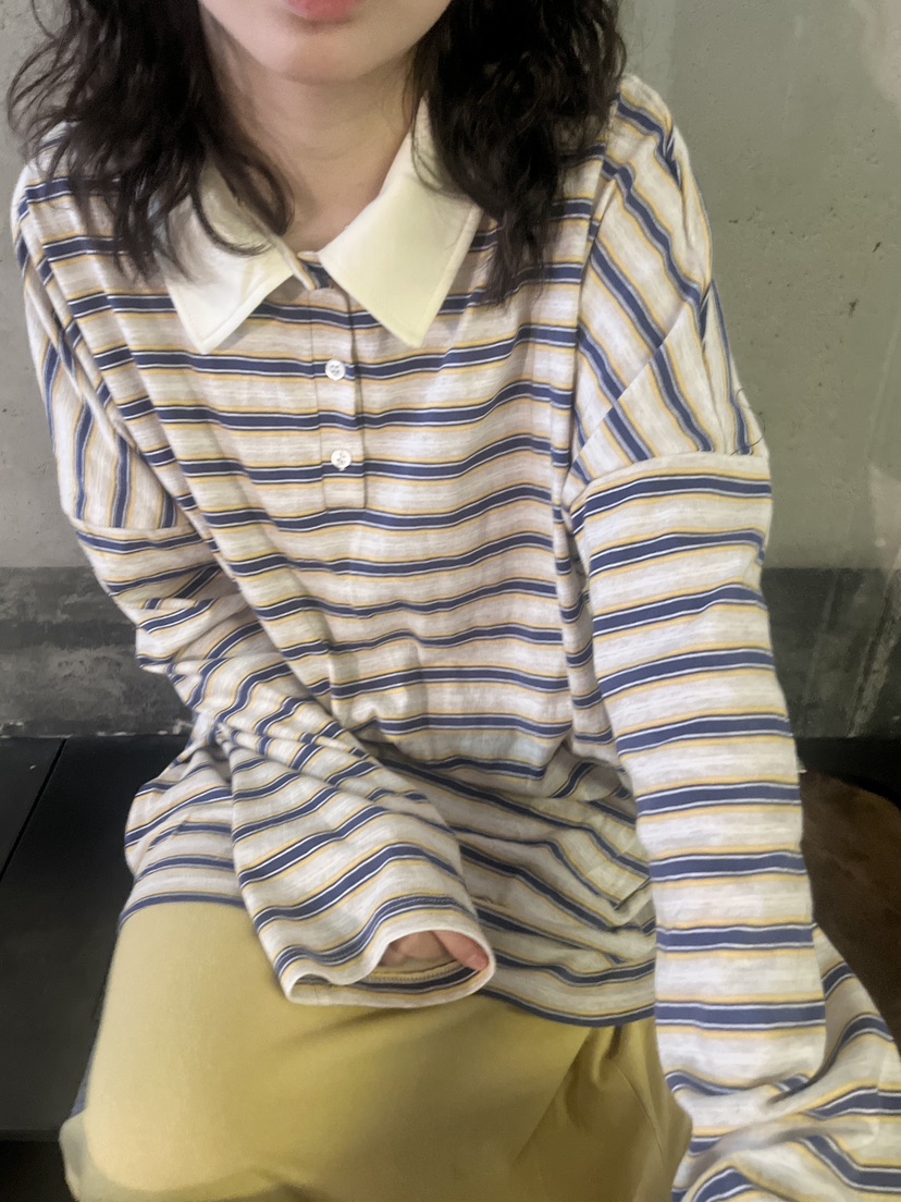 SOAPYROOM韓國直郵㊣東大門實拍女裝新品休閑人氣熱賣長袖T恤SOAPYROOM長袖T恤