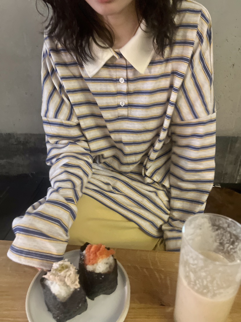 SOAPYROOM韓國直郵㊣東大門實拍女裝新品休閑人氣熱賣長袖T恤SOAPYROOM長袖T恤