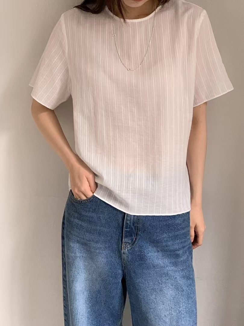 TAF直郵韓國代購㊣女裝新款熱賣推薦25春夏人氣襯衫蕾絲衫蕾絲TAF襯衫/蕾絲衫