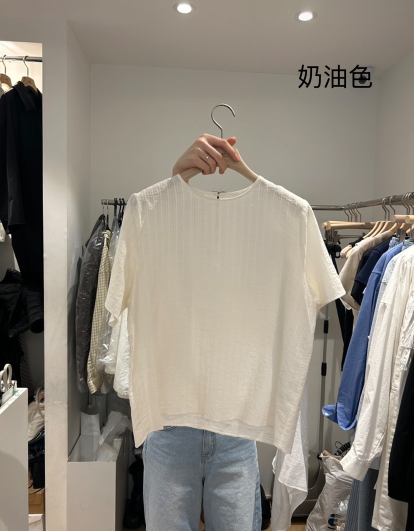TAF直郵韓國代購㊣女裝新款熱賣推薦25春夏人氣襯衫蕾絲衫蕾絲TAF襯衫/蕾絲衫圖色2