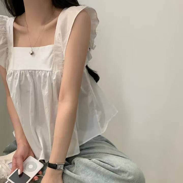 BOBBIE DOLL韓國直郵㊣東大門實拍女裝新品25春夏吊帶背心BOBBIE DOLL吊帶/背心