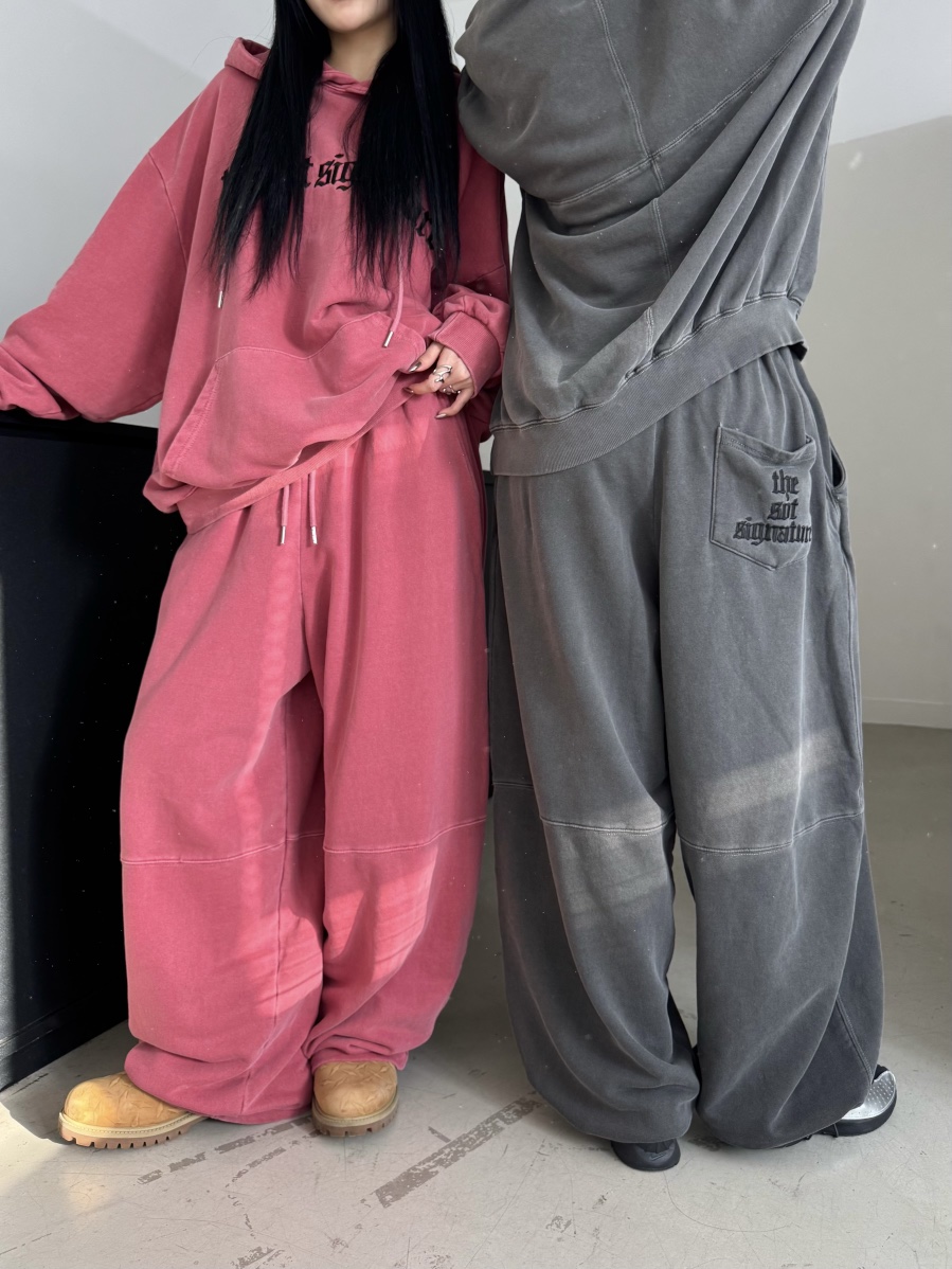 SEEOT韓國直郵㊣東大門實拍女裝新款人氣熱賣時尚休閑套裝兜帽GGD套裝