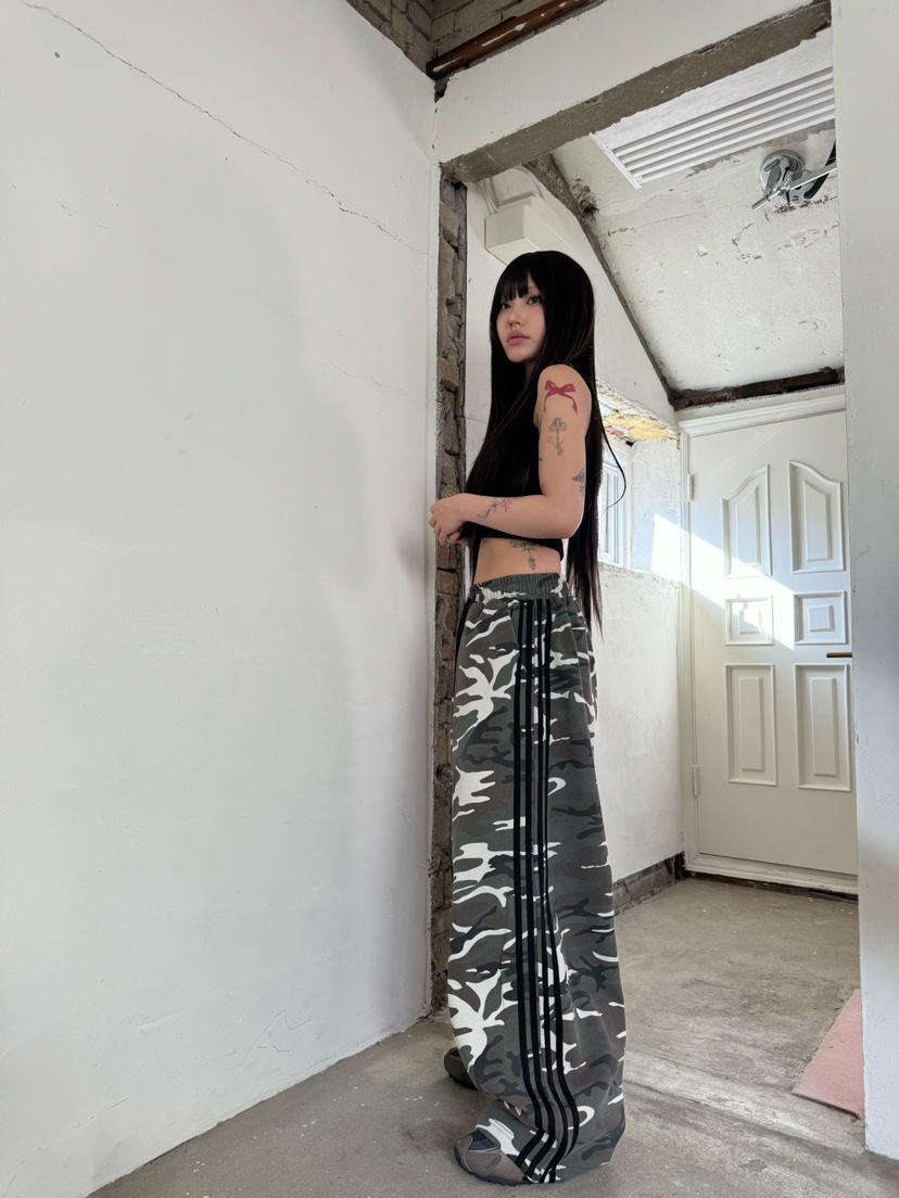 SEEOT韓國直郵㊣女裝新款人氣休閑熱賣時尚25春夏推薦休閑褲GGD休閑褲圖色2