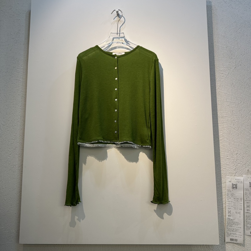 PLOVER直郵韓國代購㊣女裝新品時尚熱賣人氣25春夏休閑針織衫PLO_VER針織衫圖色3