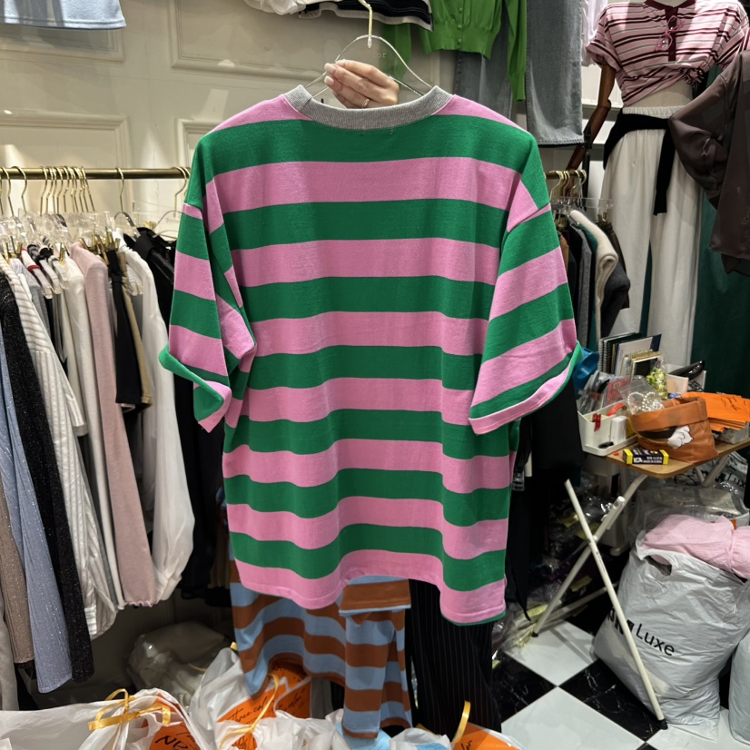 3COLOR(此品牌名稱會遭售假投訴,建議淘寶店鋪商品名稱中不要使用)韓國直郵㊣女裝新品推薦T恤Three colorT恤