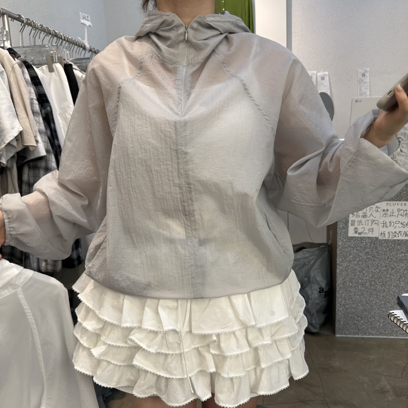 PLOVER韓國㊣直郵東大門代購女裝新品25春夏推薦時尚人氣夾克PLO_VER夾克