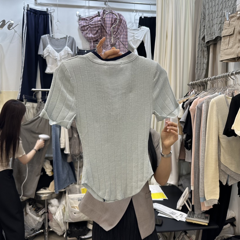 BILLION-L韓國直郵㊣女裝新款休閑人氣25春夏熱賣推薦時尚T恤BILLION-LT恤