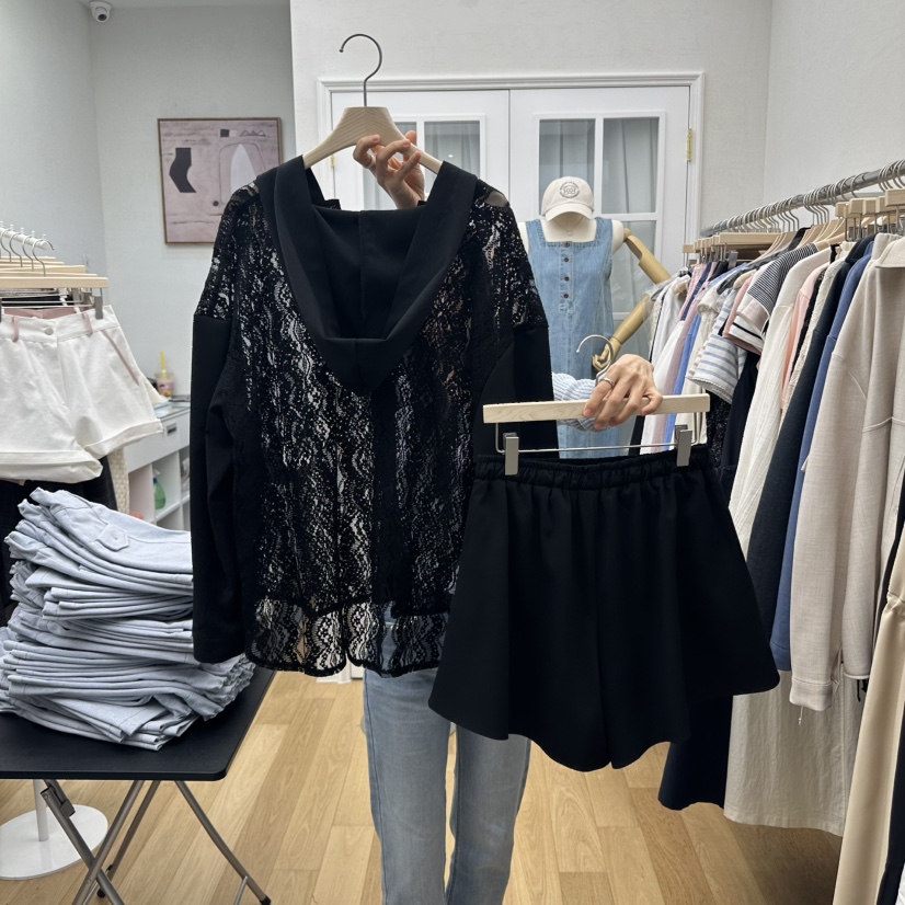 RE:FRESH-L韓國直郵㊣東大門實拍女裝新品推薦25春夏套裝兩件套RE:FRESH套裝