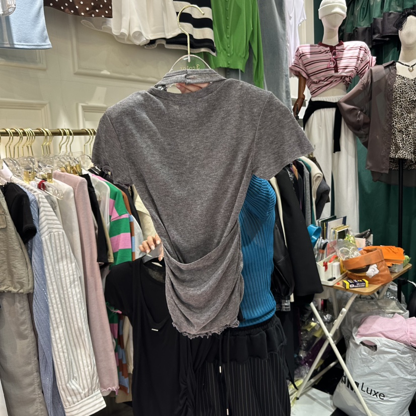 3COLOR韓國直郵㊣女裝新款25春夏T恤Three colorT恤