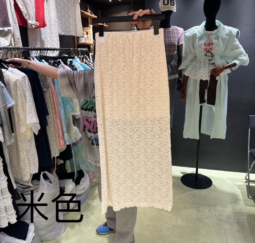 CHAVI韓國直郵㊣女裝新品熱賣推薦人氣休閑時尚25春夏長裙CHAVI長裙圖色2