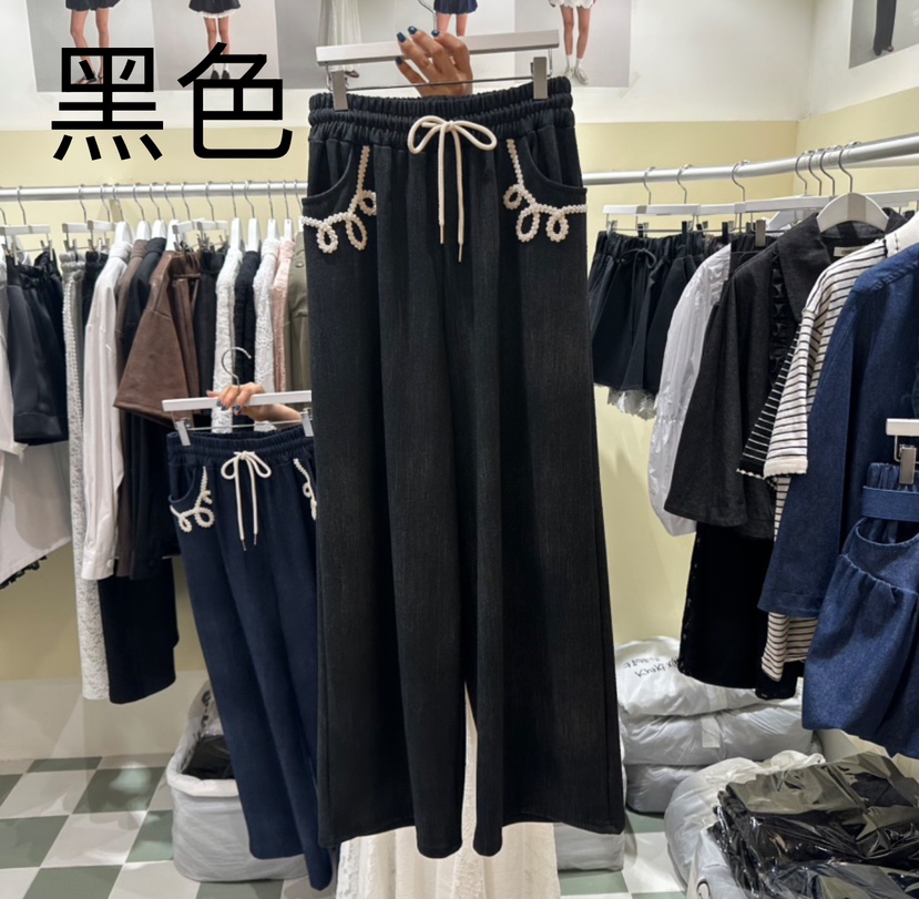OREUM韓國㊣直郵東大門代購女裝新品人氣時尚25春夏休閑休閑褲OihEum休閑褲圖色2