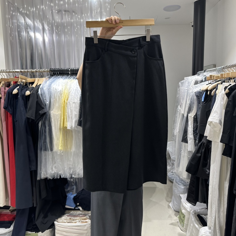 GREEK直郵韓國代購㊣女裝新品25春夏推薦人氣熱賣半身裙中短裙GREEK半身裙/中短裙圖色2