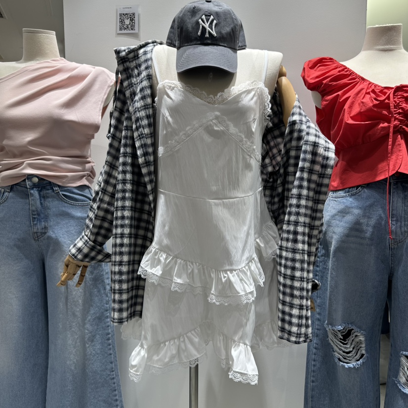 BAIE.38直郵韓國代購㊣女裝新款25春夏人氣推薦休閑連衣裙BAIE.38連衣裙