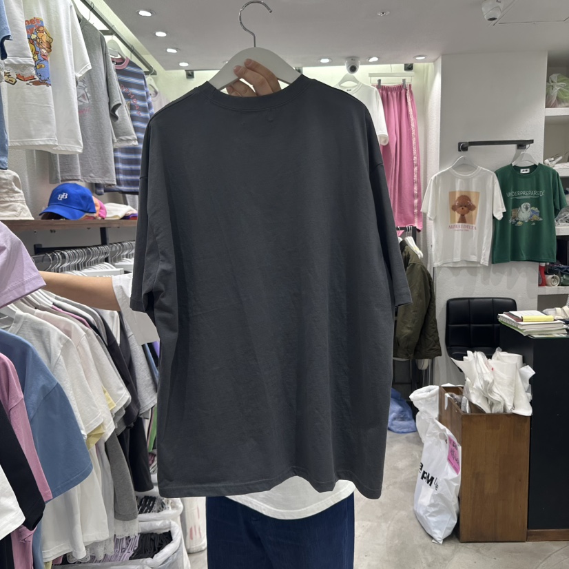 EVE直郵韓國代購㊣女裝新款25春夏推薦休閑人氣熱賣時尚T恤EVET恤