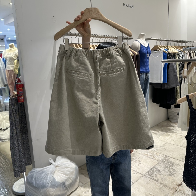 MAJDAN直郵韓國代購㊣女裝新品時尚25春夏熱賣休閑推薦短褲MAJDAN短褲