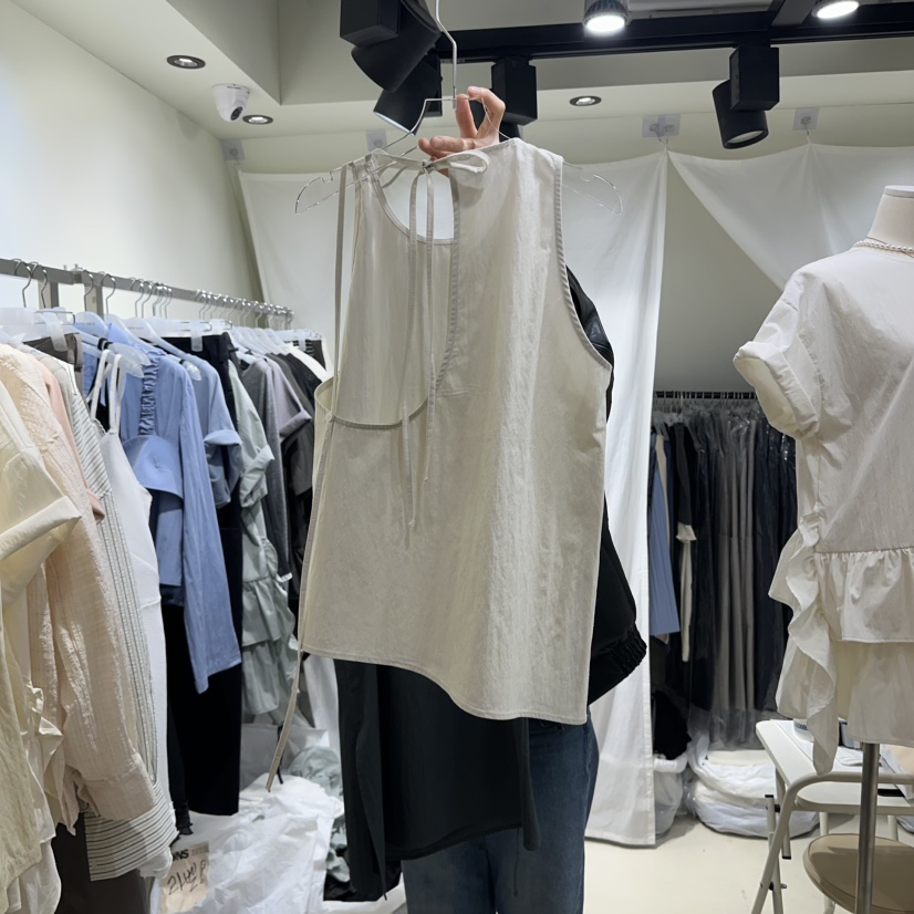 OWNS直郵韓國代購㊣女裝新款推薦25春夏時尚人氣休閑吊帶背心OWNS吊帶/背心