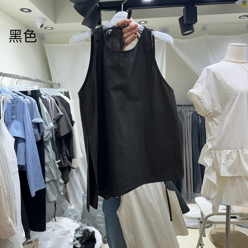 OWNS直郵韓國代購㊣女裝新款推薦25春夏時尚人氣休閑吊帶背心OWNS吊帶/背心圖色4