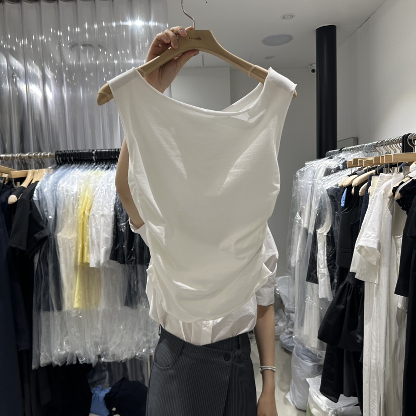 GREEK韓國㊣直郵東大門代購女裝新品25春夏推薦休閑吊帶背心GREEK吊帶/背心圖色1