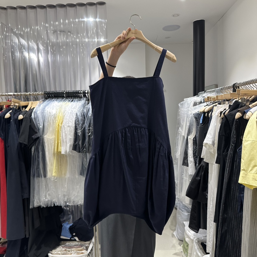 GREEK韓國直郵㊣東大門實拍女裝新品熱賣休閑25春夏時尚連衣裙GREEK連衣裙圖色2