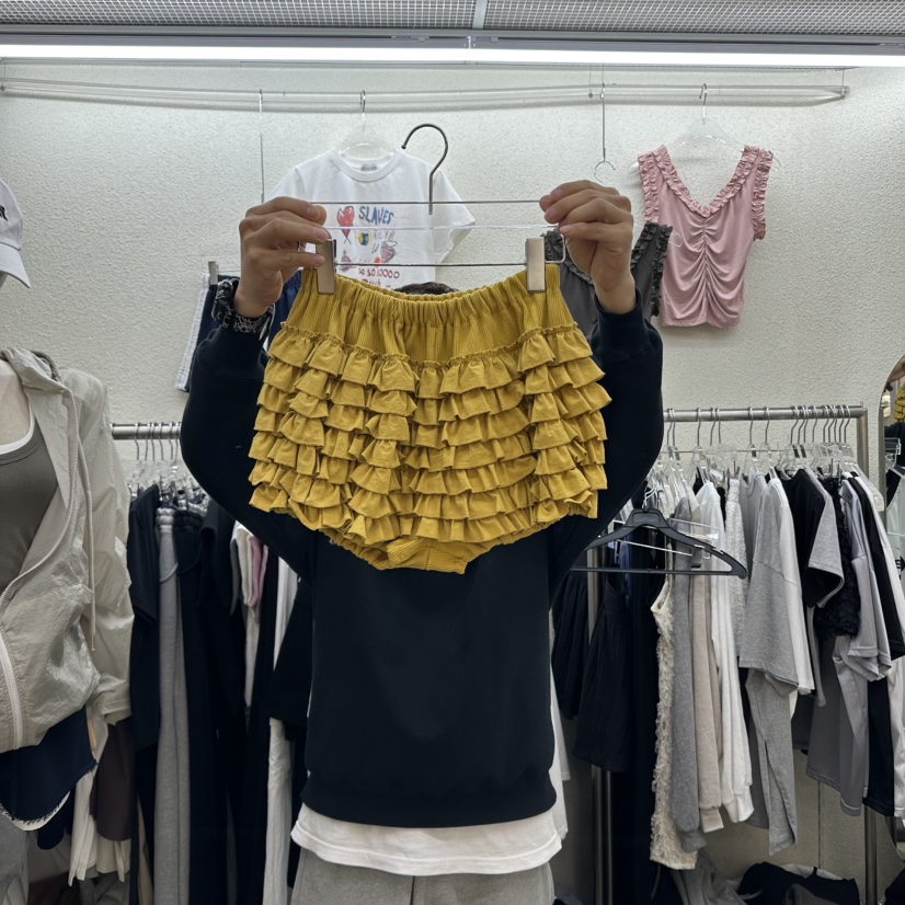 MAGOT直郵韓國代購㊣女裝新品休閑25春夏熱賣時尚人氣推薦裙褲IIIΛGOT/MAGOT裙褲圖色1