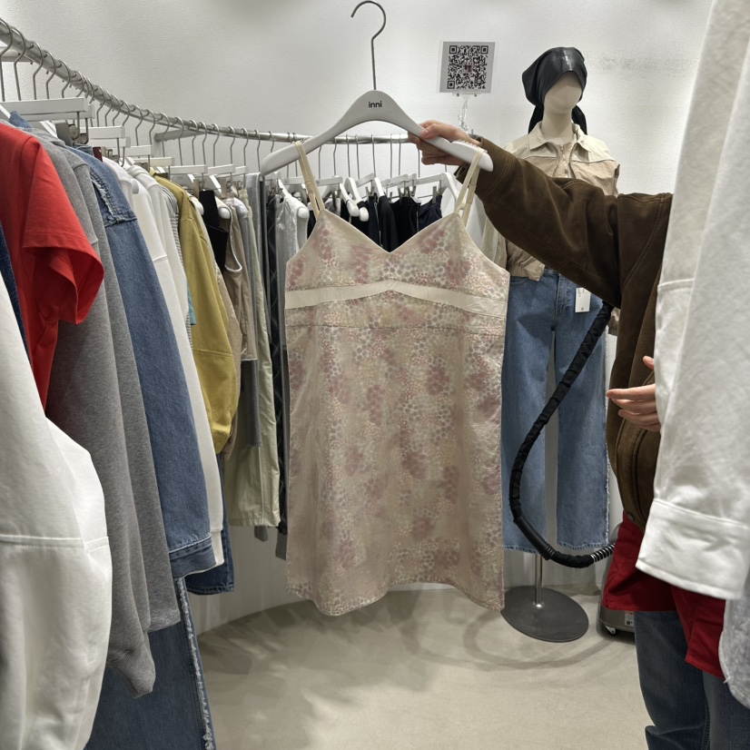 INNI韓國㊣直郵東大門代購女裝新品推薦休閑時尚熱賣連衣裙inni連衣裙圖色2