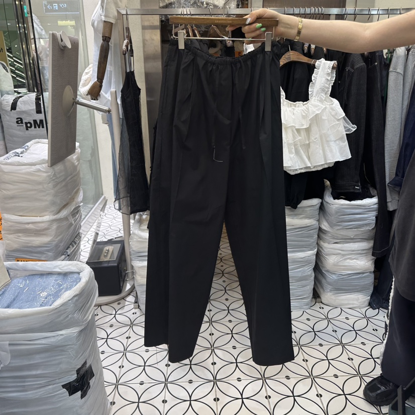 BAMBOLINA直郵韓國代購㊣女裝新品人氣推薦25春夏熱賣休閑褲BAMBOLINA休閑褲圖色2