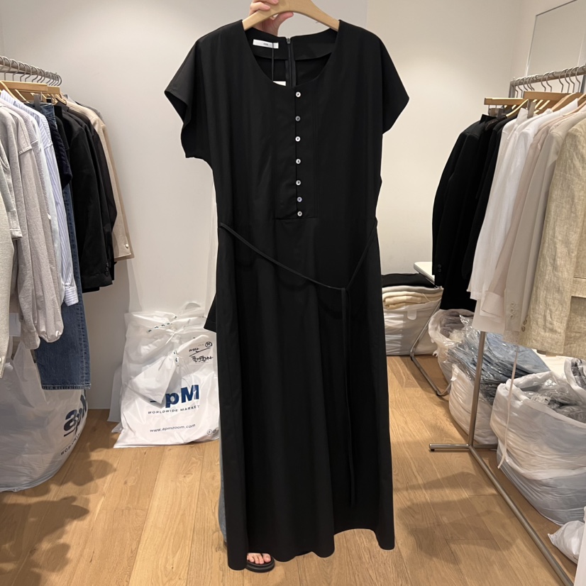 OUR-A韓國直郵㊣女裝新品25春夏推薦時尚人氣熱賣休閑連衣裙OUR-A連衣裙圖色2