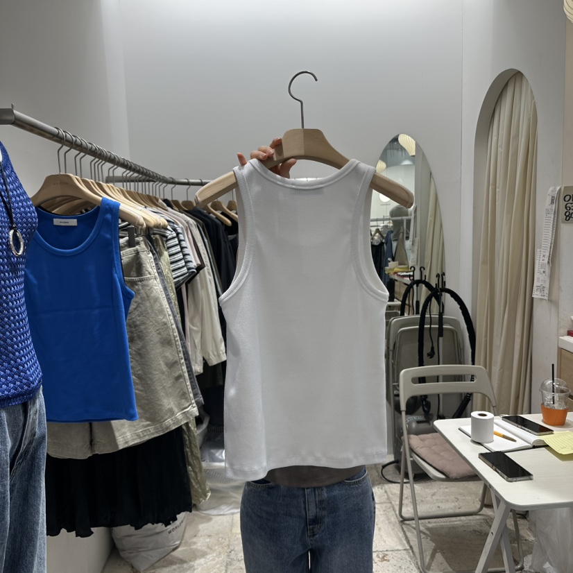 MAJDAN韓國直郵㊣東大門實拍女裝新款推薦25春夏休閑吊帶背心MAJDAN吊帶/背心