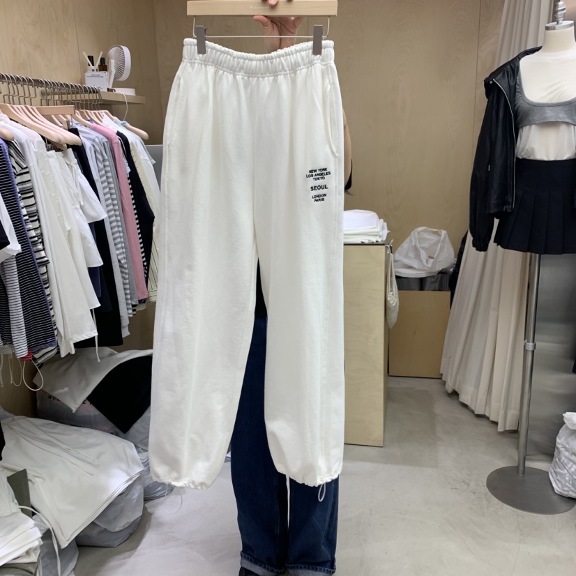 PLEASURE韓國直郵㊣東大門實拍女裝新品推薦25春夏休閑休閑褲PLEASURE休閑褲圖色2