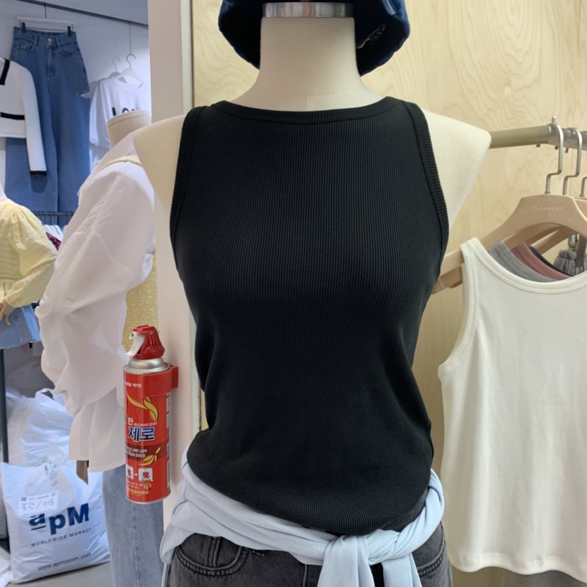 PLEASURE直郵韓國代購㊣女裝新款時尚休閑推薦熱賣吊帶背心PLEASURE吊帶/背心圖色2