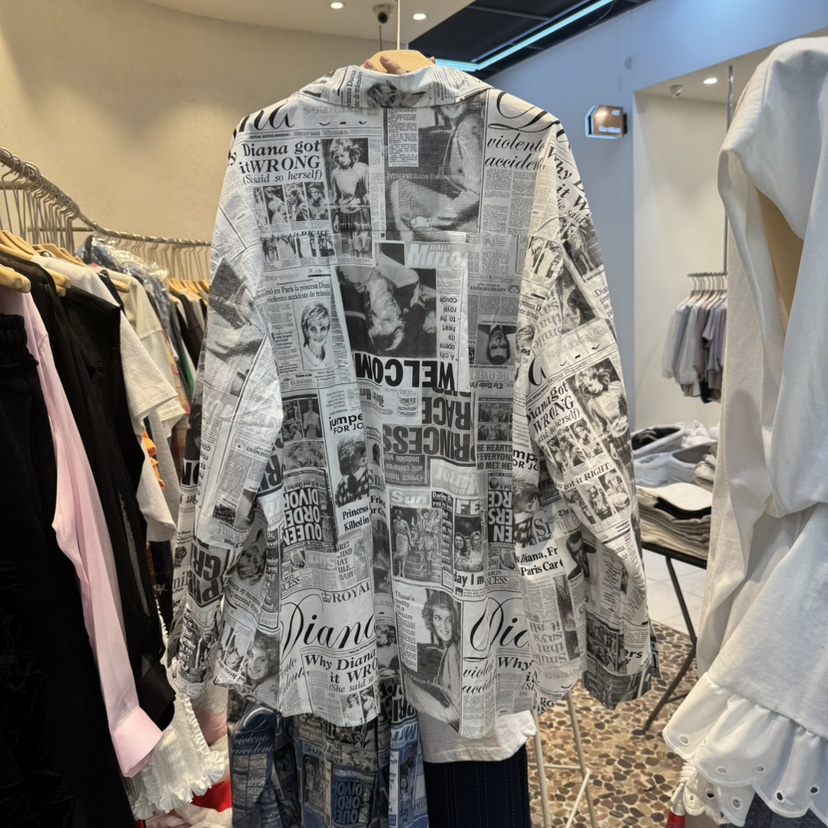 THE LINE-Q韓國直郵㊣東大門實拍女裝新品推薦襯衫蕾絲衫THE LINE-q襯衫/蕾絲衫