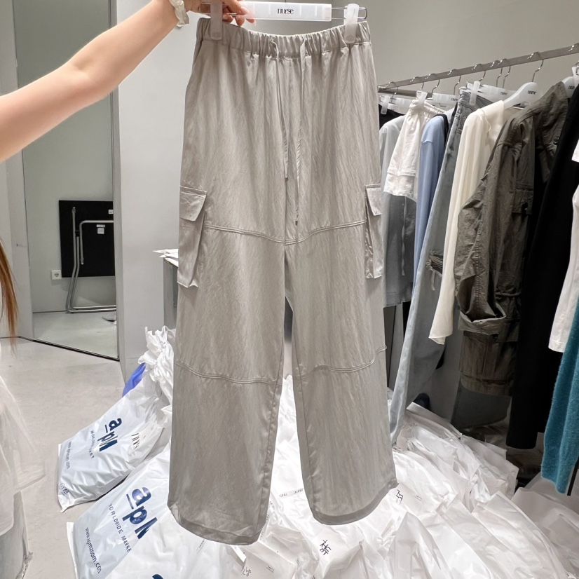 NUESE韓國㊣直郵東大門代購女裝新品人氣推薦25春夏時尚休閑褲NUESE休閑褲圖色1