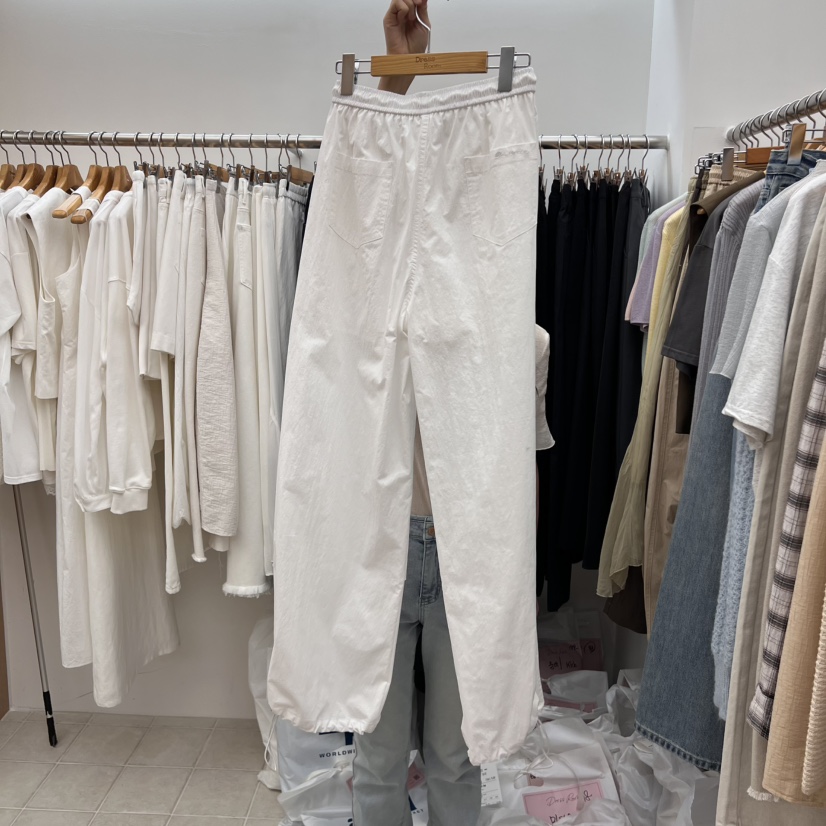 DRESS ROOM直郵韓國代購㊣女裝新款休閑時尚推薦休閑褲棉質DRESS ROOM休閑褲