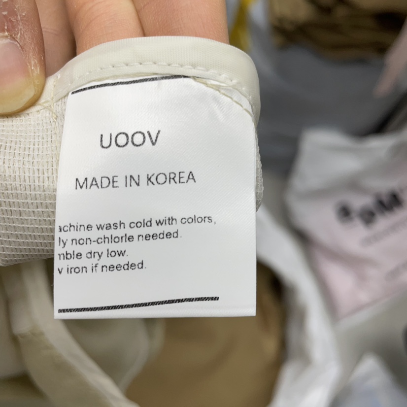 UOOV韓國㊣直郵東大門代購女裝新品25春夏時尚熱賣休閑夾克UOOV夾克