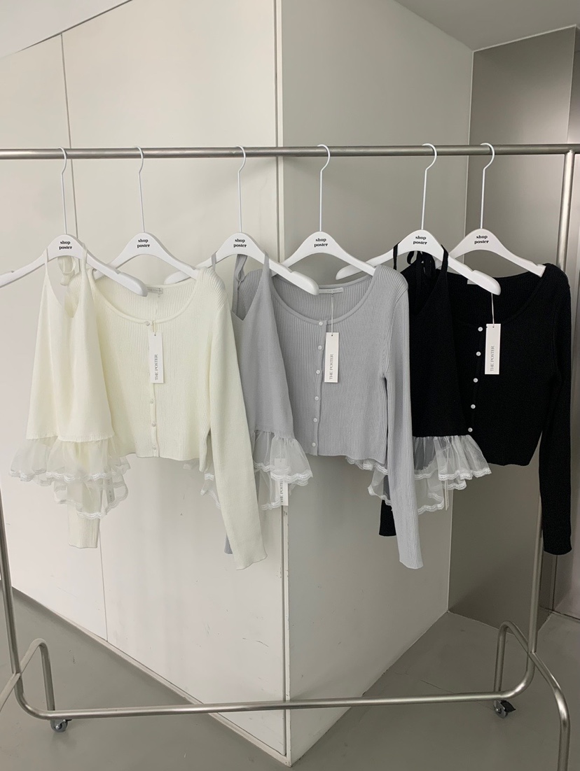 SHOP POSTER韓國直郵㊣東大門實拍女裝新品推薦時尚套裝套裝SHOP_POSTER套裝