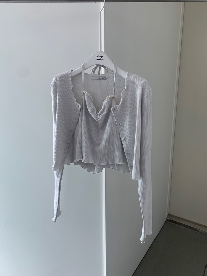 SHOP POSTER韓國直郵㊣東大門實拍女裝新款熱賣休閑套裝套裝SHOP_POSTER套裝