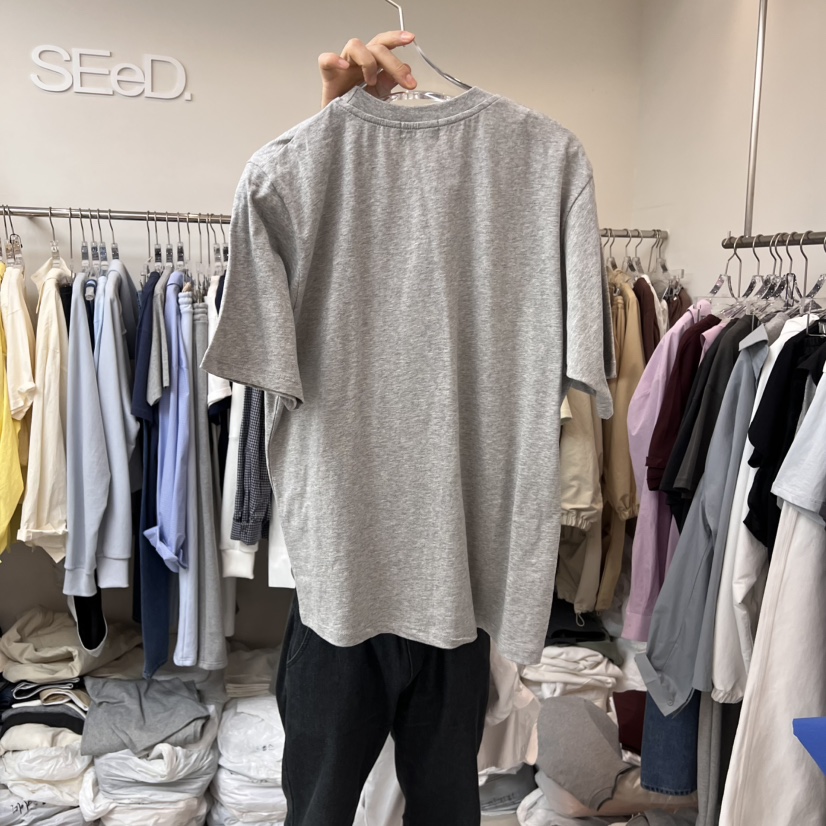 LEESEED-A韓國直郵㊣女裝新品時尚人氣25春夏推薦熱賣休閑T恤SEeD/LEESEEDT恤