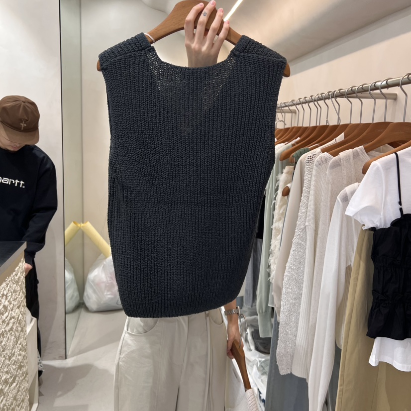 NINESQUARED韓國㊣直郵東大門代購女裝新品休閑熱賣推薦馬甲NINESQUARED馬甲
