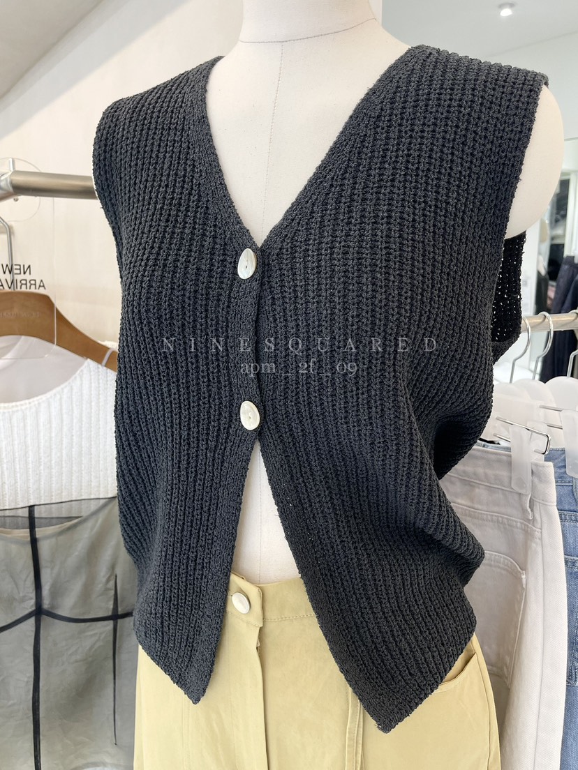 NINESQUARED韓國㊣直郵東大門代購女裝新品休閑熱賣推薦馬甲NINESQUARED馬甲