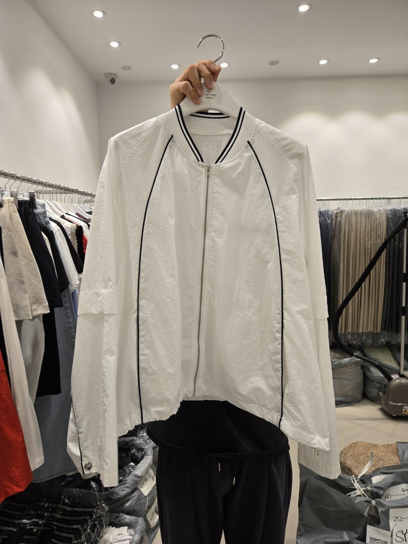 THE SECOND GROW韓國直郵㊣女裝新品時尚熱賣休閑推薦夾克THE SECOND GROW夾克圖色1