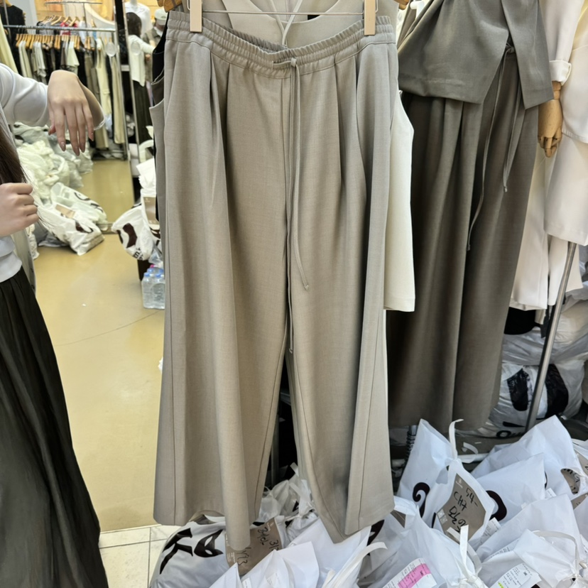 SANS直郵韓國代購㊣女裝新款休閑熱賣25春夏推薦時尚休閑褲SANS休閑褲圖色2