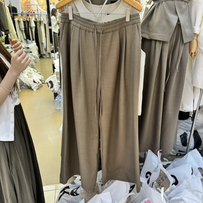 SANS直郵韓國代購㊣女裝新款休閑熱賣25春夏推薦時尚休閑褲SANS休閑褲圖色3