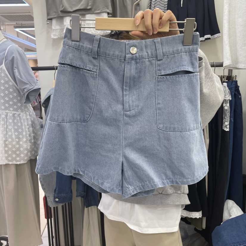 HOJAE韓國直郵㊣東大門實拍女裝新品推薦熱賣25春夏人氣短褲MID-LEVEL JUMP短褲