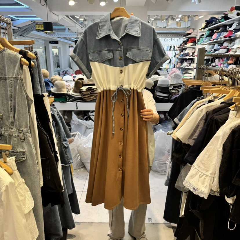 2MORROW韓國㊣直郵東大門代購女裝新款推薦時尚人氣休閑連衣裙2MORROW連衣裙