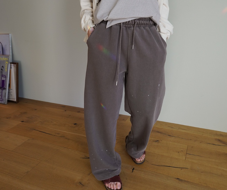 GOGO MAISON韓國直郵㊣女裝新款25春夏時尚休閑推薦休閑褲GOGO MAISON休閑褲