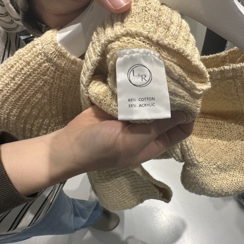 LORING RE I韓國直郵㊣東大門實拍女裝新品推薦時尚針織衫LORING RE-I/BARE針織衫