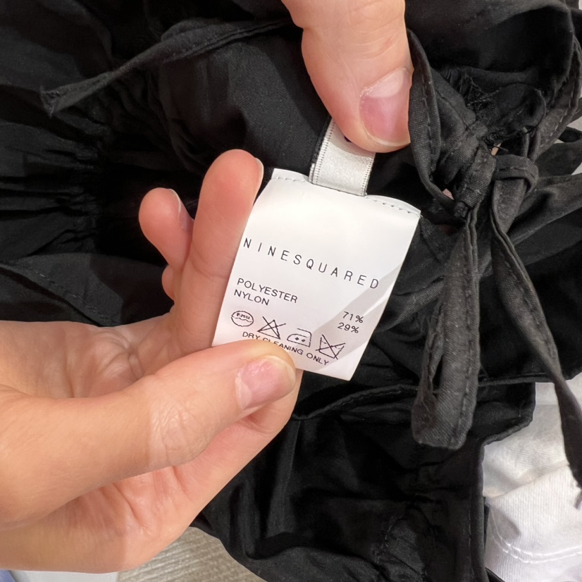 NINESQUARED直郵韓國代購㊣女裝新品25春夏吊帶背心不含內搭NINESQUARED吊帶/背心