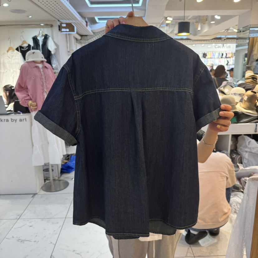 2MORROW直郵韓國代購㊣女裝新款25春夏熱賣休閑推薦襯衫蕾絲衫2MORROW襯衫/蕾絲衫