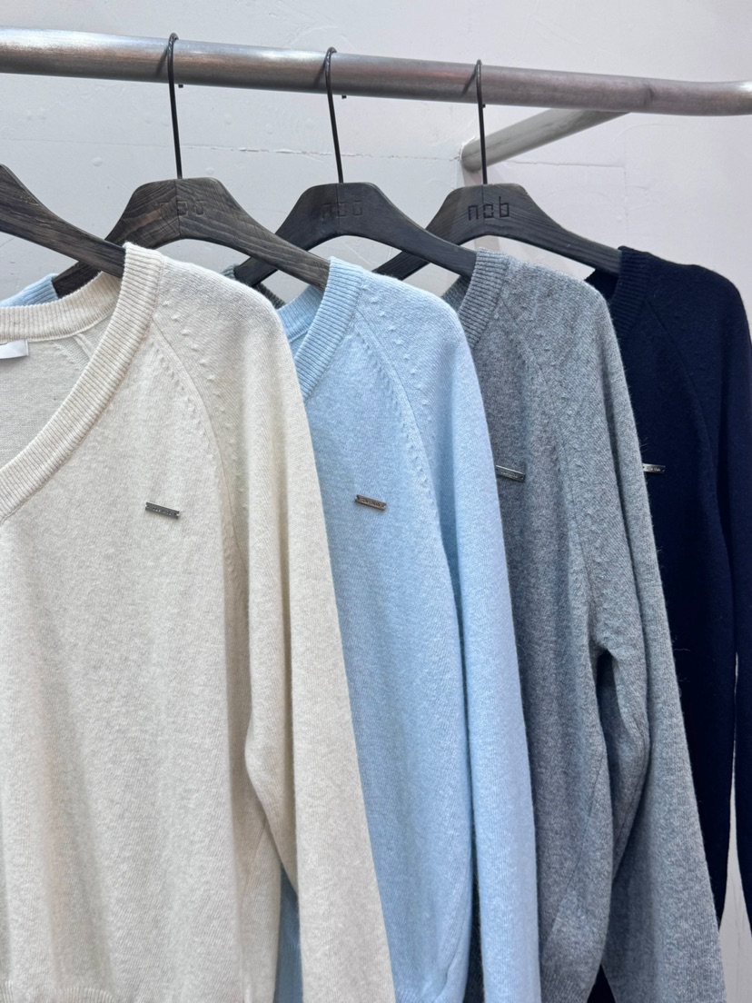 NOB直郵韓國代購㊣女裝新品熱賣人氣休閑25春夏時尚推薦針織衫AMOEBA針織衫